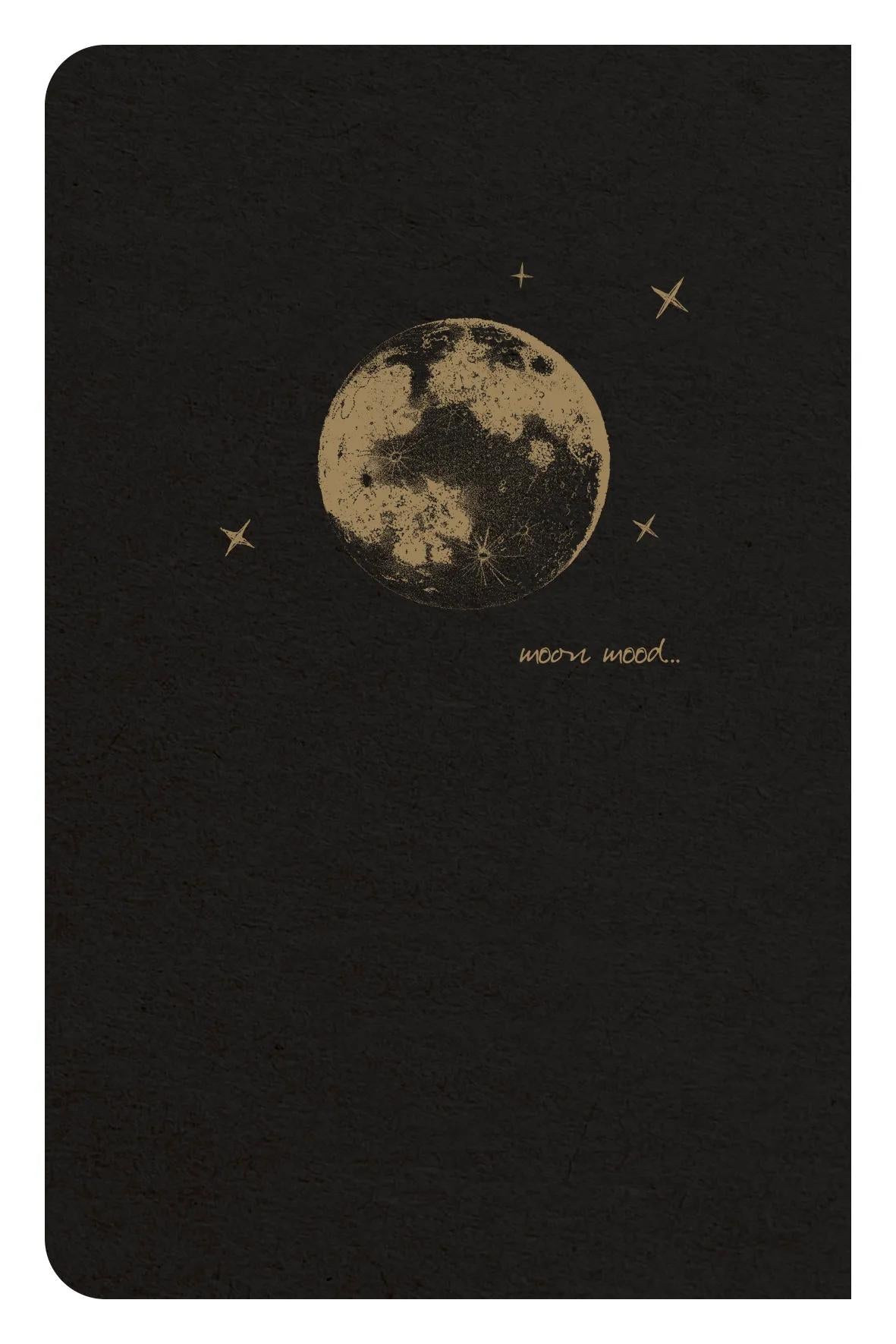 Flying Spirit tessile sting 9x14cm 96 pagine foderate motivi di corrispondenza carta avorio 90g - Nero (Pacchetto x5)
