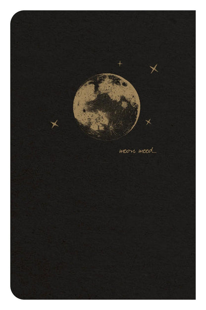 Flying Spirit Textil Sting 9x14cm 96 Seiten gefüttert passende Motive Elfenbeinpapier 90g - Schwarz (5er-Pack)