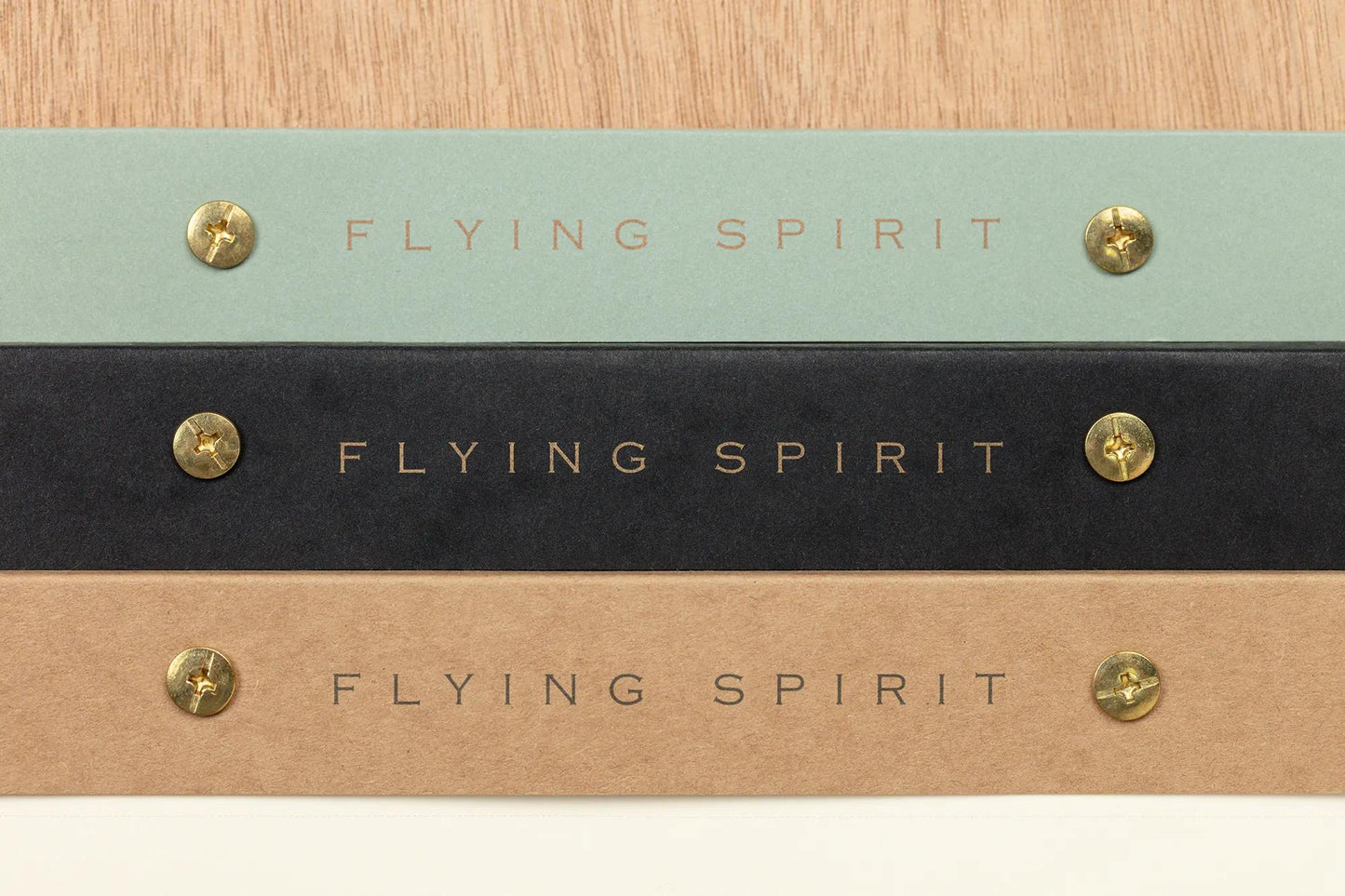 Flying Spirit Black Rivet Planner Block 24x17cm 60 detachable printed sheets. - Black (Pack x5)