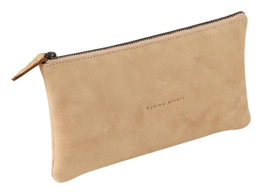 Flying Spirit leather case Plate 22x11cm - Beige (Pack x8)