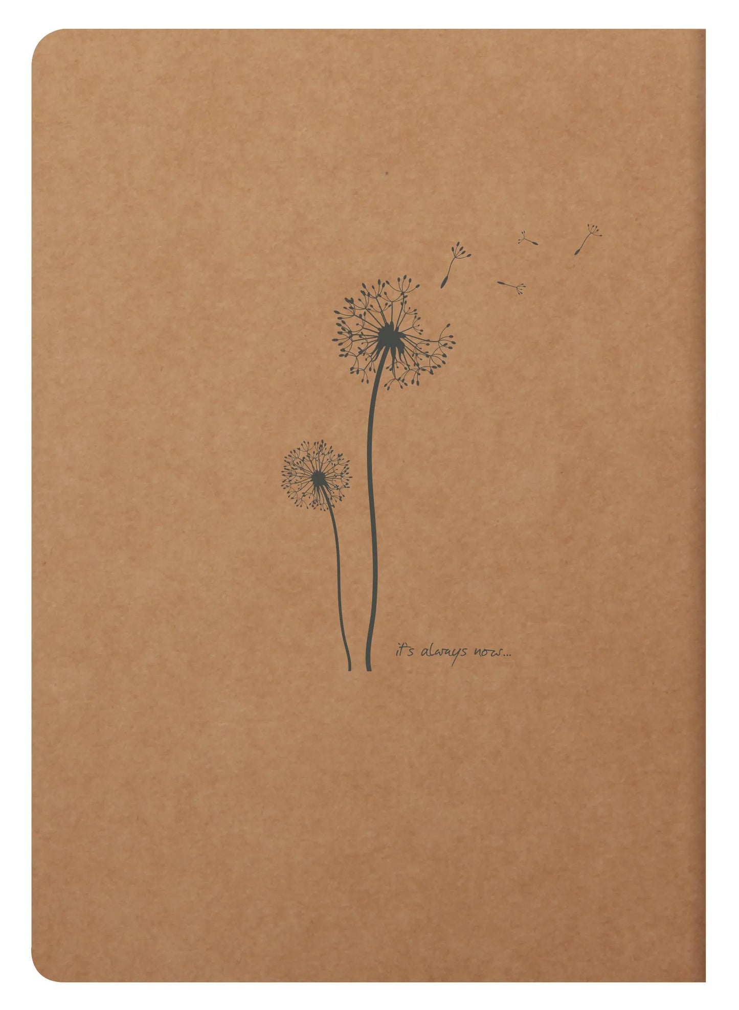 Flying Spirit textile sting A5 96 pages lineed matching patterns ivory paper 90g - Kraft (Pack x5)
