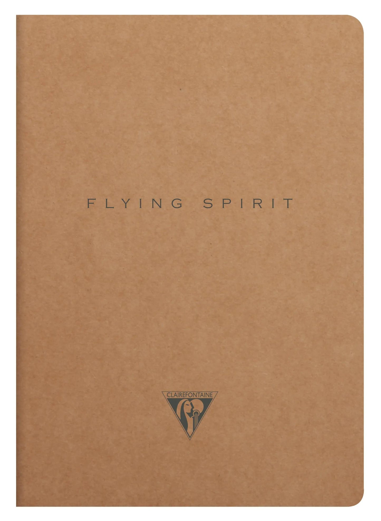 Flying Spirit textile sting A5 96 pages lineed matching patterns ivory paper 90g - Kraft (Pack x5)