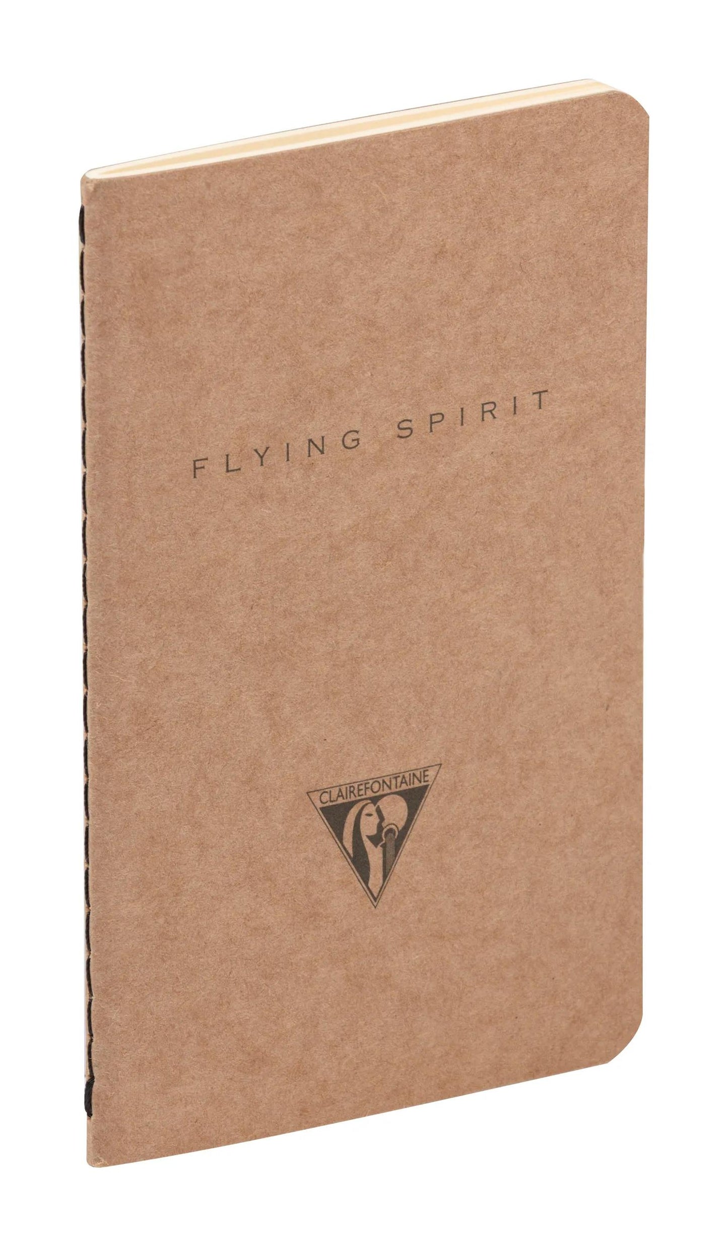 Flying Spirit textile sting 7,5x12cm 48 pages lined matching motifs ivory paper 90g - Kraft (Pack x10)