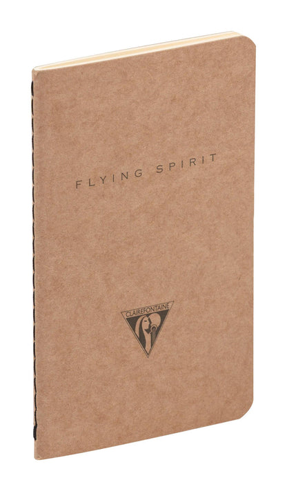 Flying Spirit textile sting 7,5x12cm 48 pages lined matching motifs ivory paper 90g - Kraft
