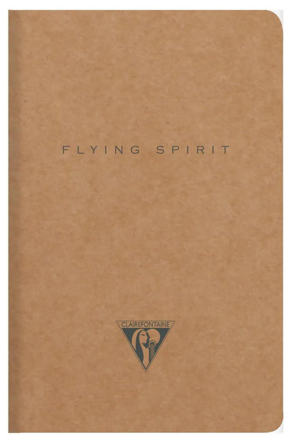 Flying Spirit textile stitch 9x14cm 96 pages lineed matching motifs ivory paper 90g - Kraft