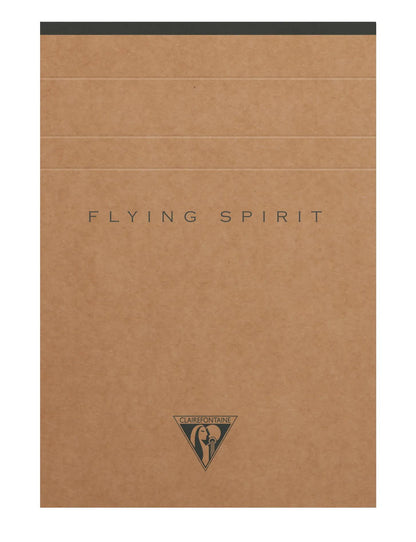Starbed Block Header Flying Spirit Kraft A6 140 abnehmbare Seiten gefüttert Muster passend Elfenbeinpapier 90g - Braun (5er-Pack)