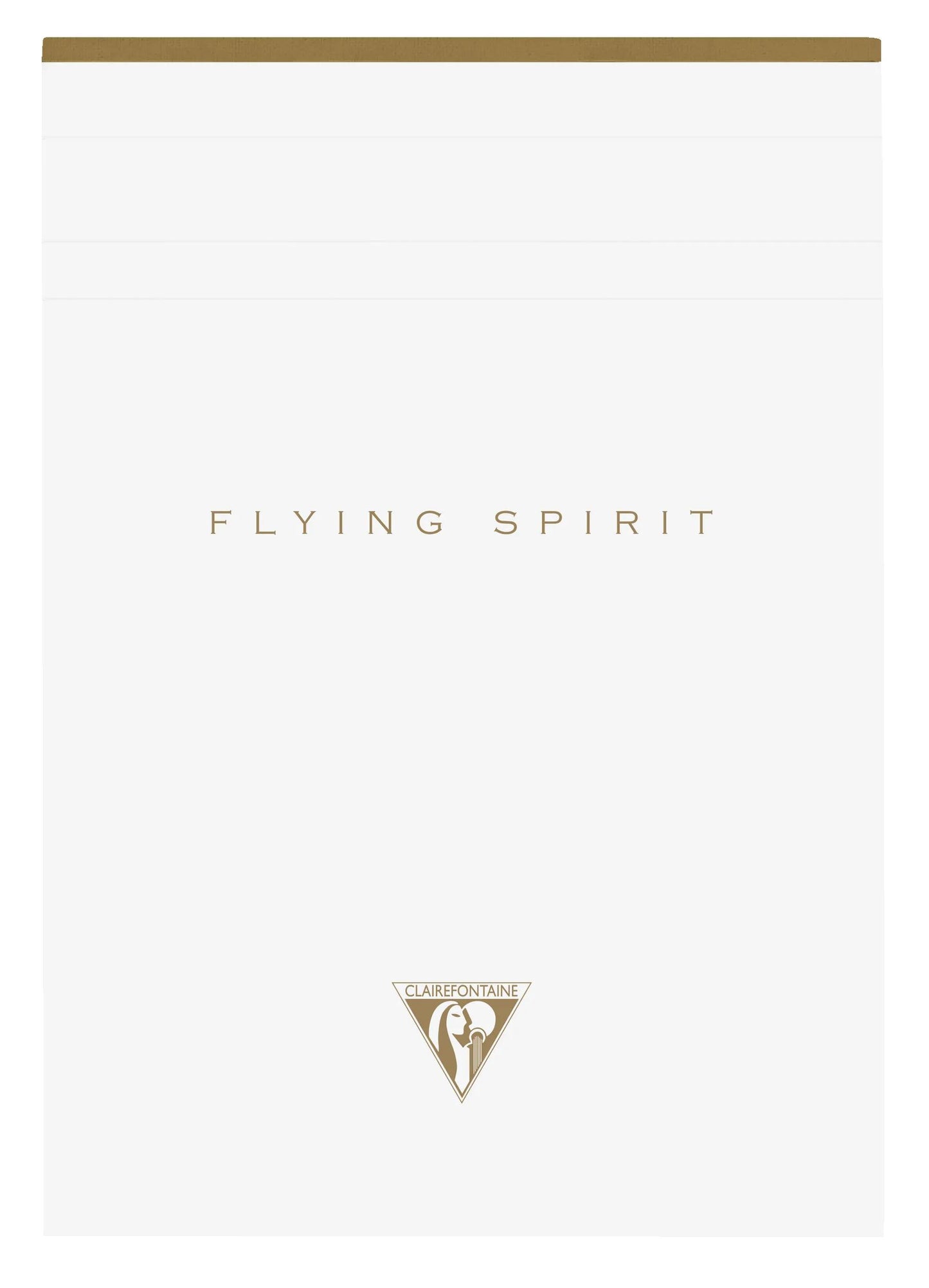 Starbed block Header Flying Spirit White A5 140 detachable pages lined pattern matching ivory paper 90g - White (Pack x5)