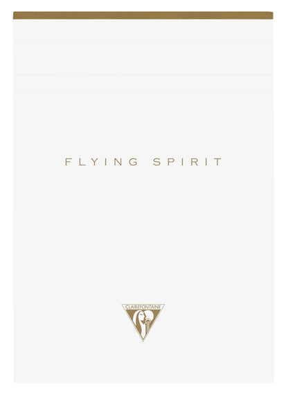 Starbed Block Header Flying Spirit White A5 140 abnehmbare Seiten gefüttert Muster passend Elfenbeinpapier 90g - Weiß (5er-Pack)
