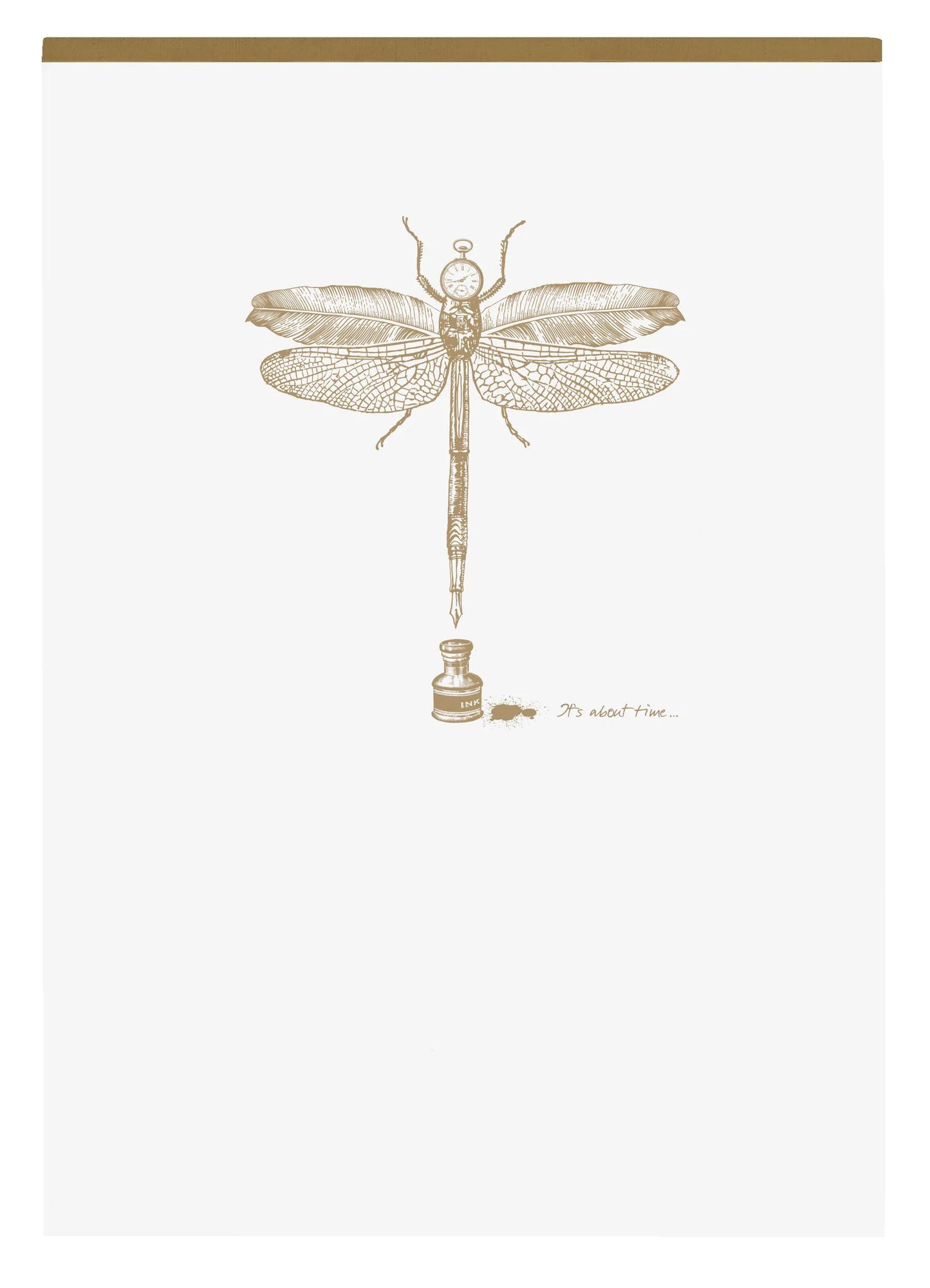 Starbed block Header Flying Spirit White A5 140 detachable pages lined pattern matching ivory paper 90g - White (Pack x5)