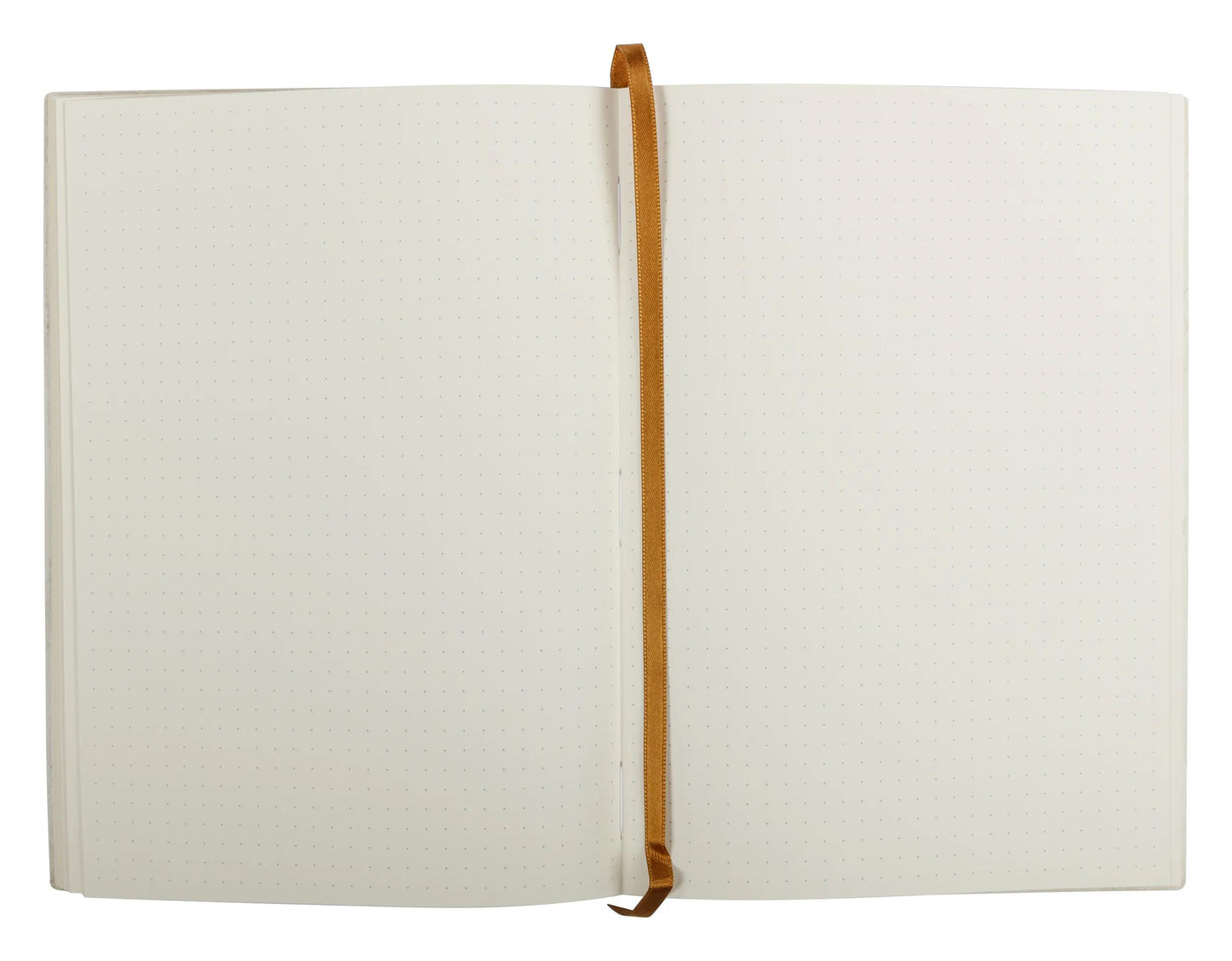 Booklet Flyer genäht Flying Spirit White A5 180 Seiten DOT Cover - Weiß (Paket x3)
