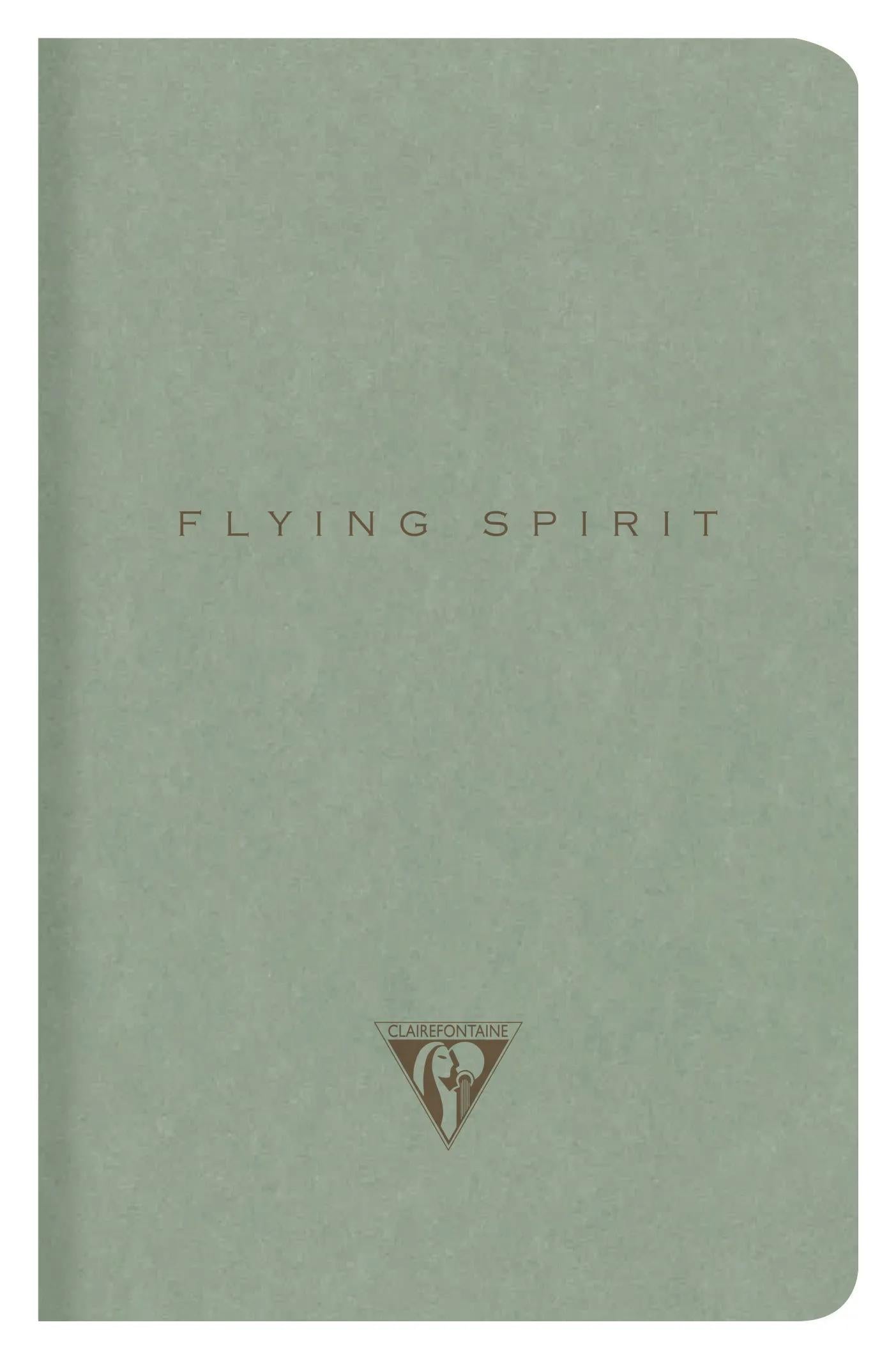 Flying Spirit textile stitching 11x17cm 96 pages lineed matching patterns ivory paper 90g - Black (Pack x5)