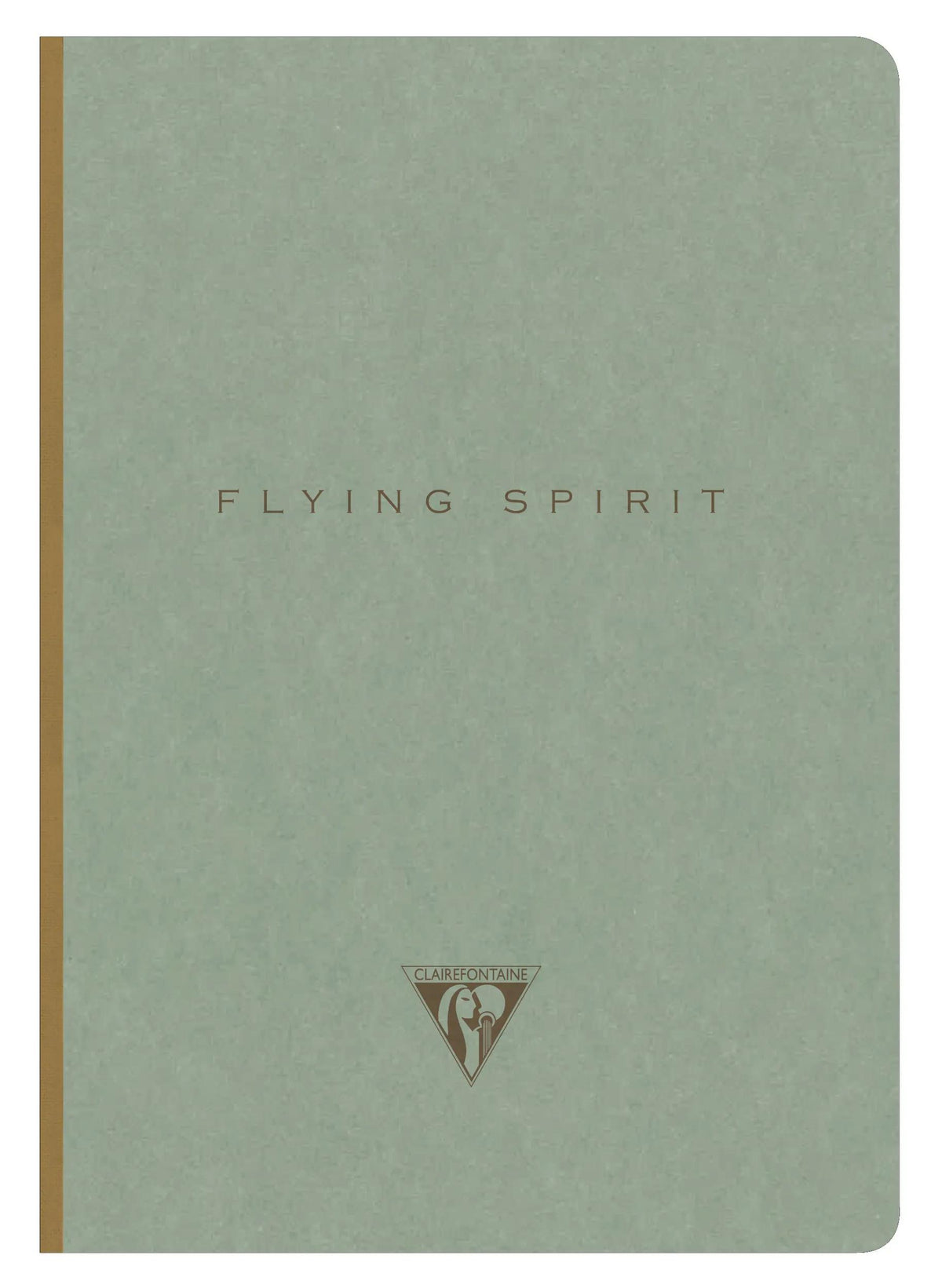 Flying Spirit booklet booklet genäht A5 192 Seiten gefüttert passende Motive Elfenbeinpapier 90g - Grün von grau (5er-Pack)
