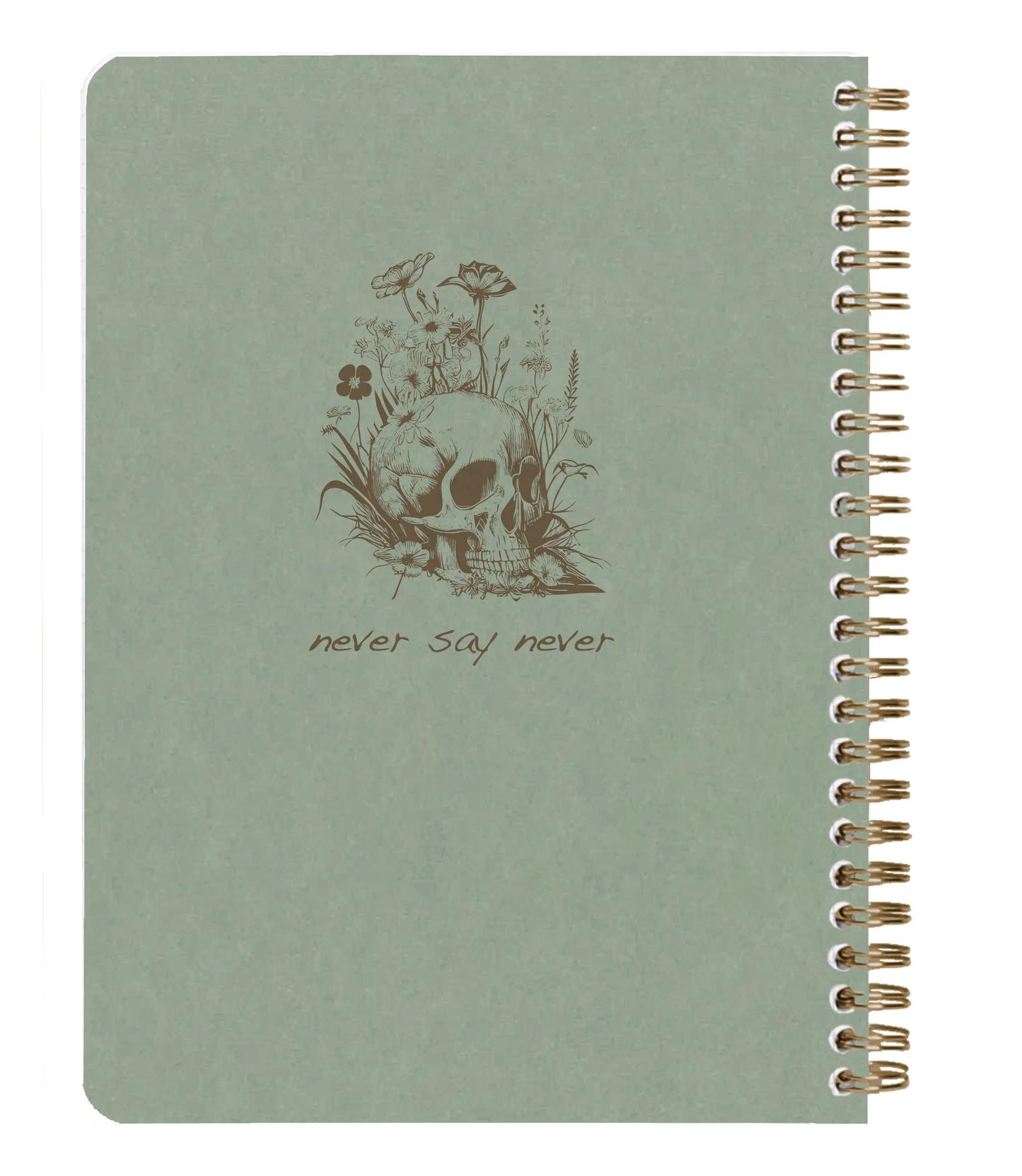 Flying Spirit Grün kompletter Taschenheft 14,8x21cm 120p abnehmbar. gefütterte Motive passend für Elfenbeinpapier 90g - Grün von grau (Paket x5)