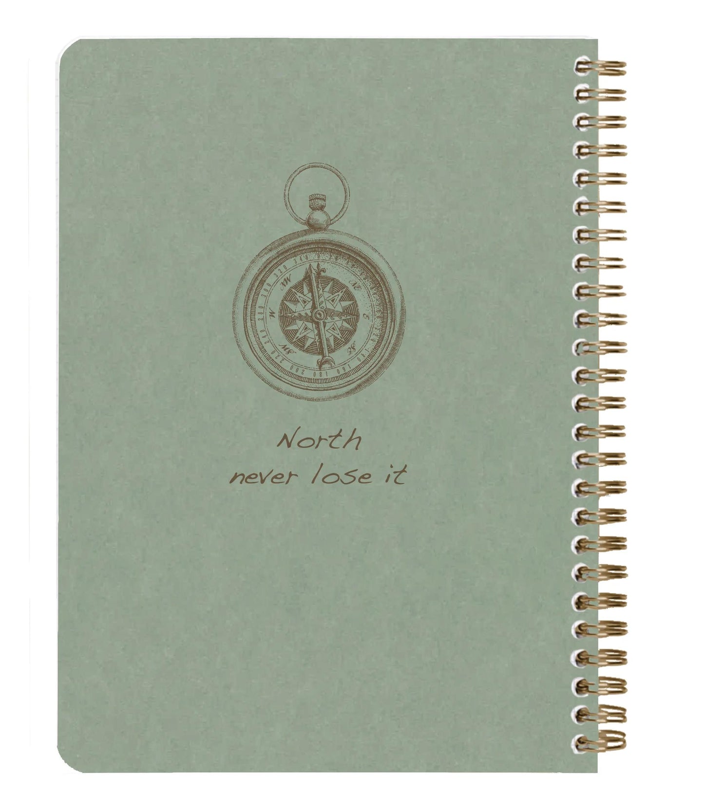 Flying Spirit Grün kompletter Taschenheft 14,8x21cm 120p abnehmbar. gefütterte Motive passend für Elfenbeinpapier 90g - Grün von grau (Paket x5)