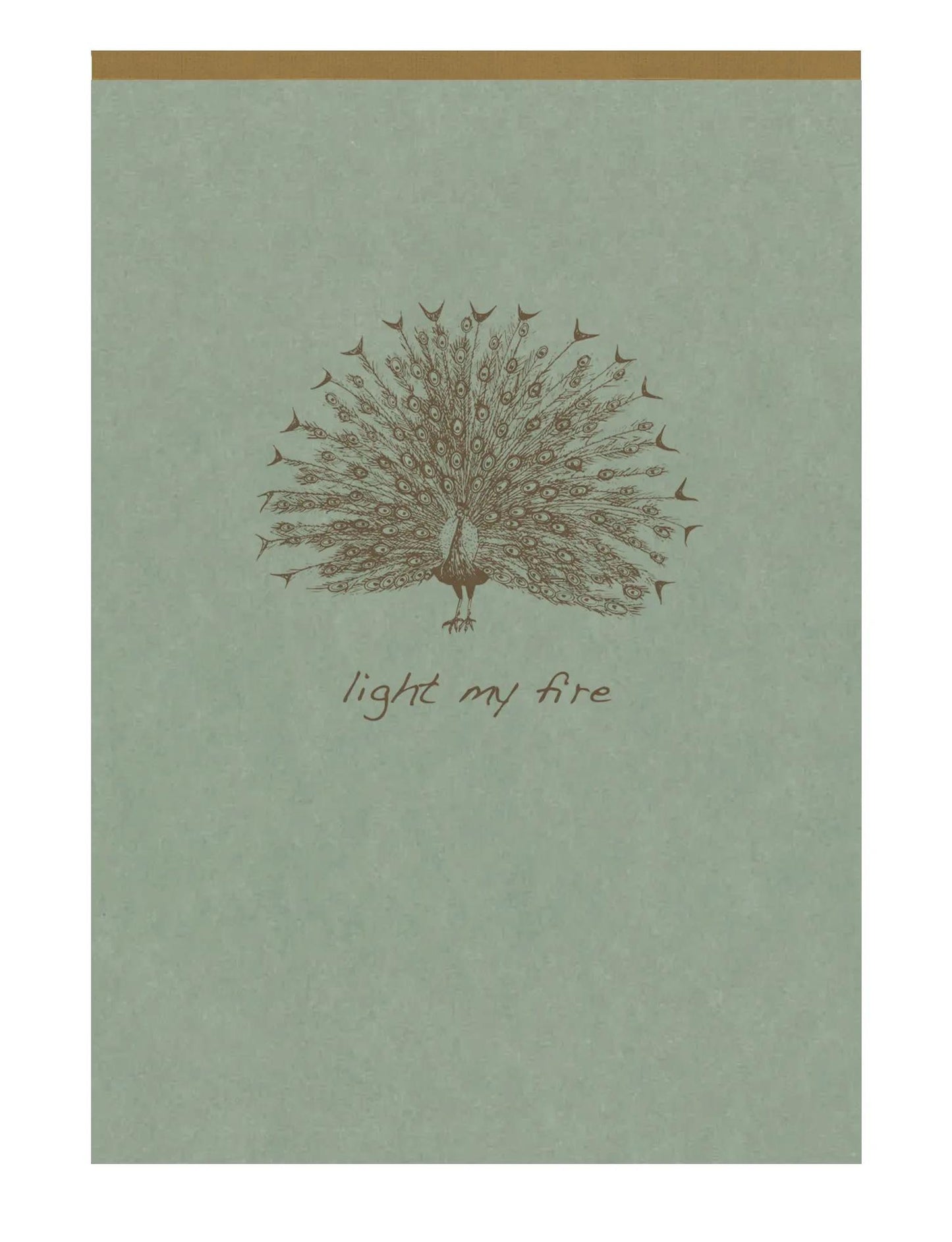 Flying Spirit Green Star block header A6 140p detach. Lined matching patterns ivory paper 90g - Green of grey (Pack x5)