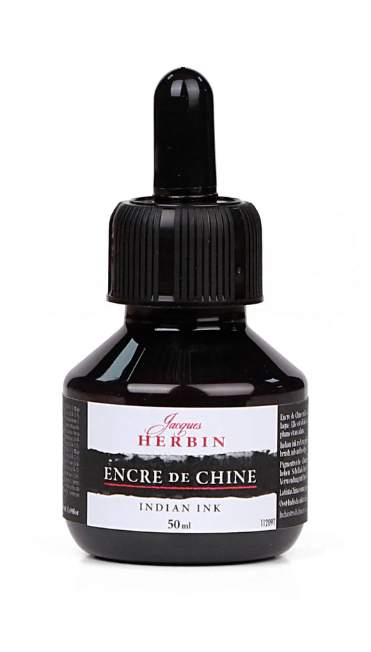 China ink 50ml - black (Pack x4)