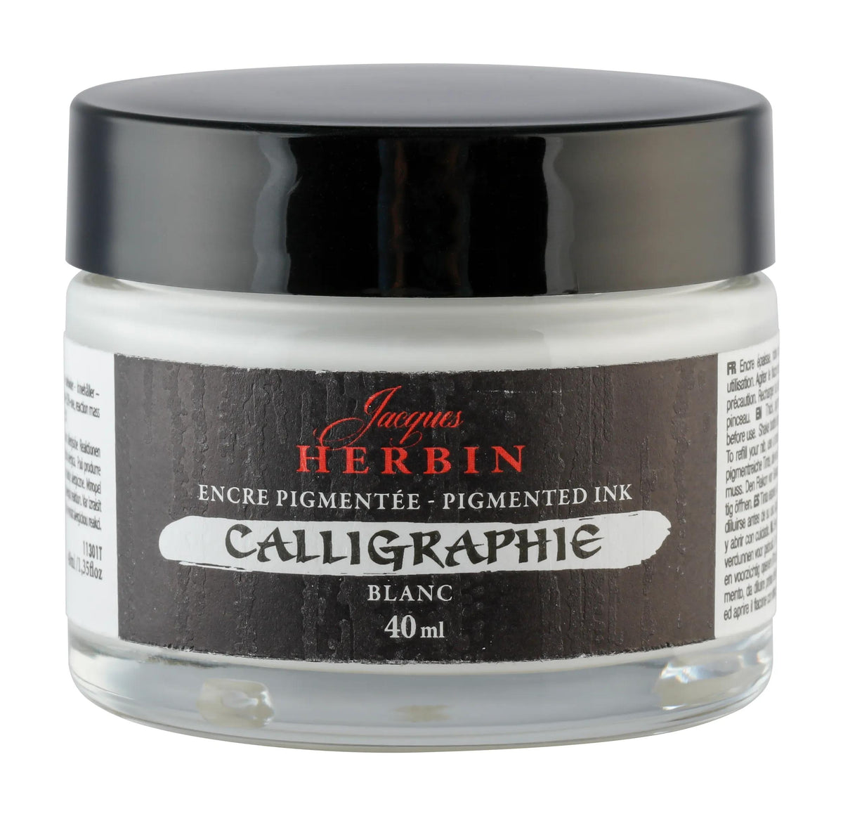 Inchiostro calligrafico 40ml - Bianco (Pacchetto x3)