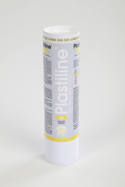 1 kg de plastiline dureté 30 (extra-souple) - Ivoire