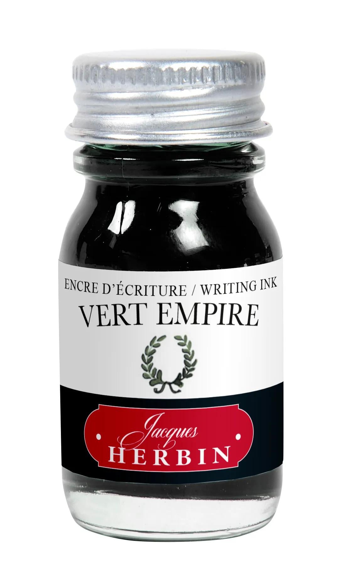Traditional pen ink in bottle 10ml - green empire