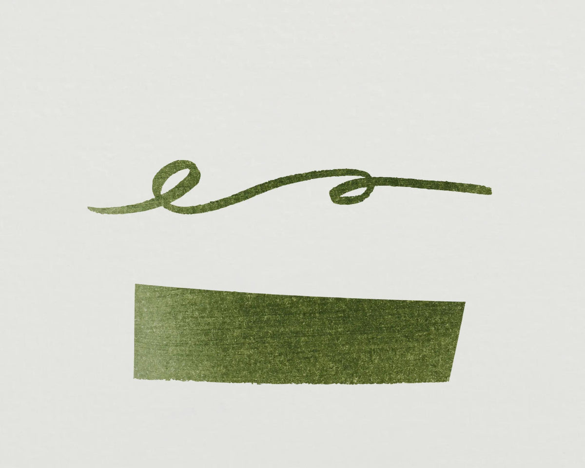 Traditional pen ink in bottle 10ml - green empire