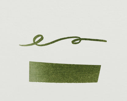 Traditional pen ink in bottle 10ml - green empire