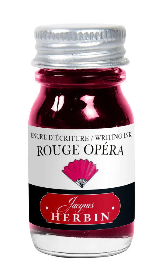 Traditional pen ink in bottle 10ml - red opera (Pack x6)