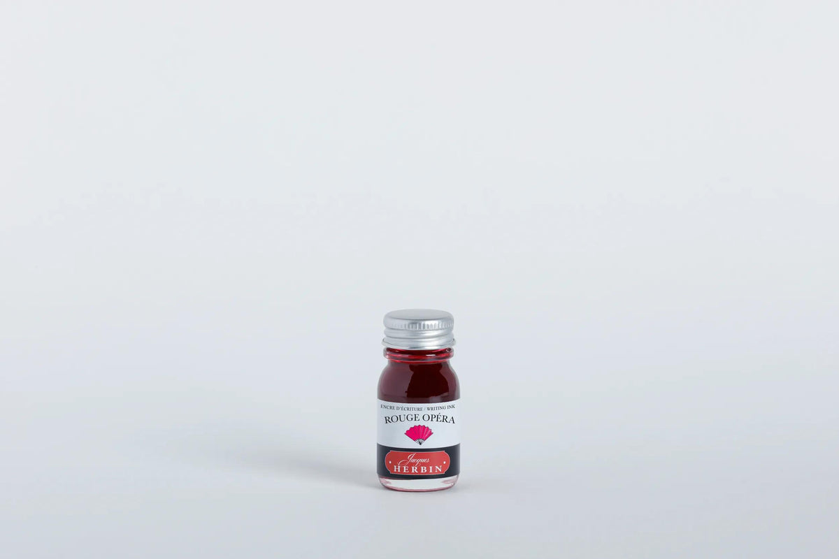 Inchiostro tradizionale in bottiglia 10ml - opera rossa (Pacchetto x6)