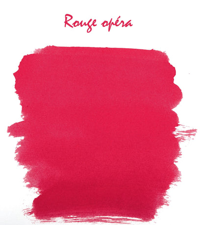 Inchiostro tradizionale in bottiglia 10ml - opera rossa (Pacchetto x6)