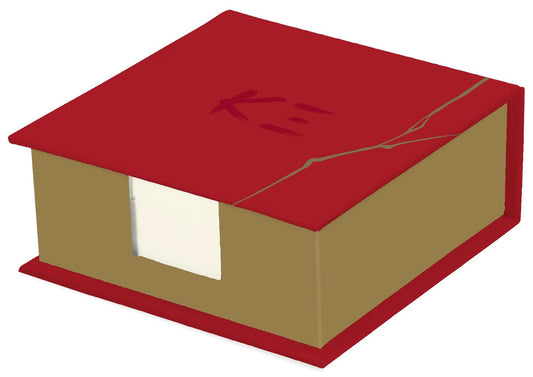 Kenzo Takada Maiko, Papierwürfelblock 11 x 11 x 4 cm, 300 Einzelblätter - Gründe (Paket x4)