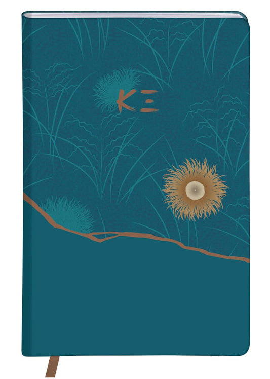K3 blau, A6 10.5x14.8 cm, 160 Seiten, gefüttert, Bauchtasche auf der Rückseite, Seitenmarke, Arsch. - Mehrfarbig (Paket x4)