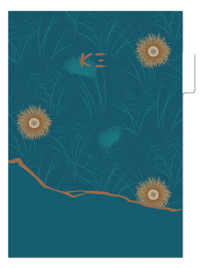 K3 blue, Set of 3 pouches with tabs 22x31 cm, ass. - Multicolor