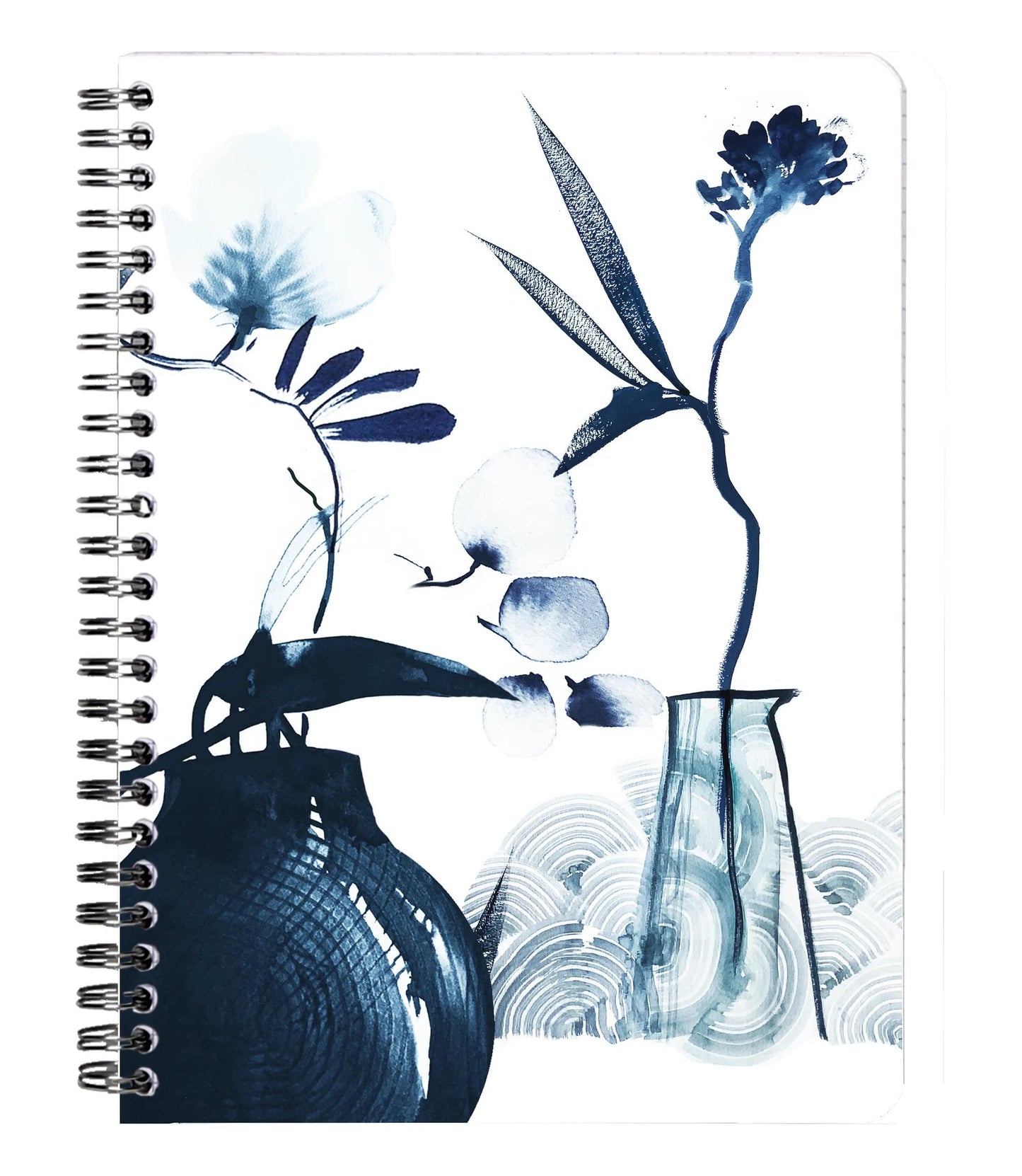 Inkebana, legante completo A5 14,8x21 cm, 120 pagine, foderato, 3 interlayers con 6 tasche, culo. - Multicolore (Pacchetto x4)