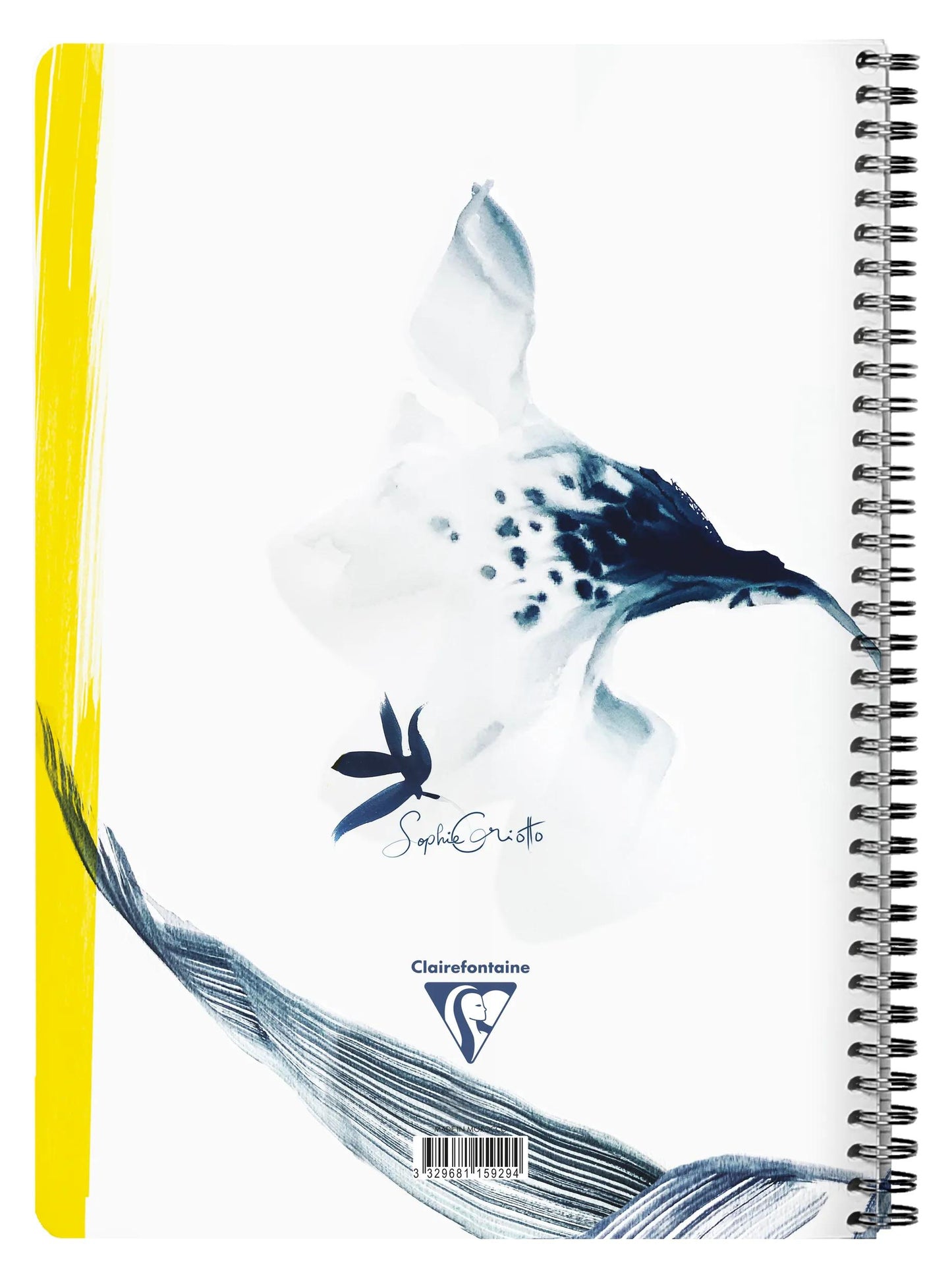 Inkebana, Complete binder book A4 21x29.7 cm, 148 pages, lineed and margin, ass. - Multicolor (Pack x4)