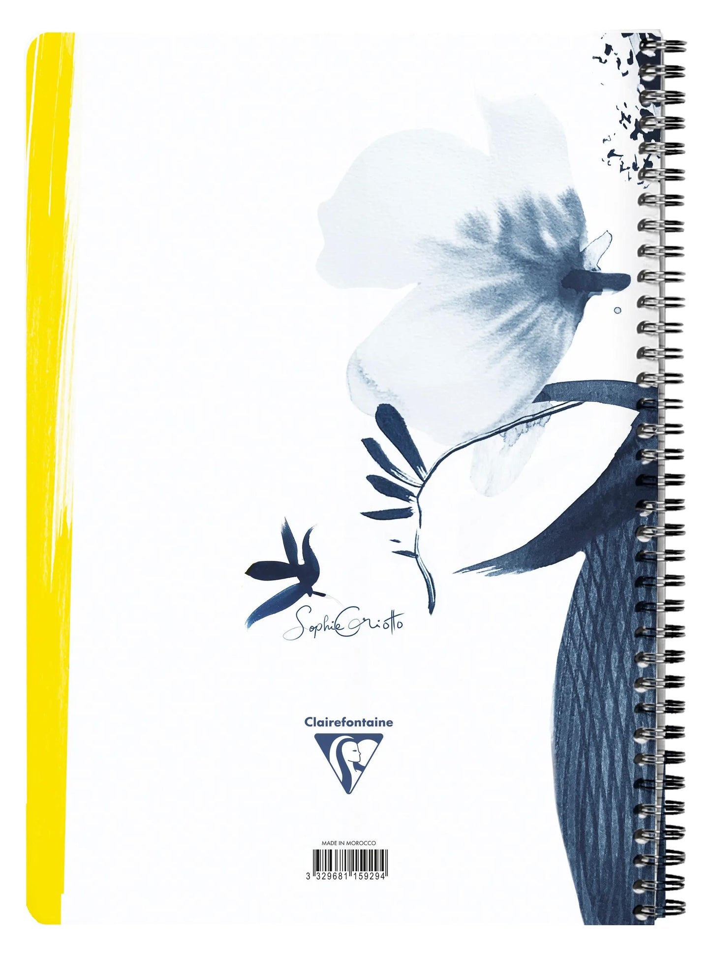 Inkebana, Complete binder book A4 21x29.7 cm, 148 pages, lineed and margin, ass. - Multicolor (Pack x4)