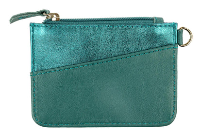 Ginkgo, Telefontasche & Lederzubehör (kleine Handytasche 10.5x16.5 cm + Kartenhalter 7.5x10.5 cm + Schlüsselring 7x6.5 cm) (3er-Pack)