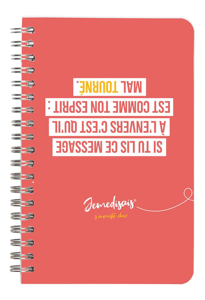 Jemedisais, Book complete binder 11x17cm 100 pages, lined, matching. - Multicolor
