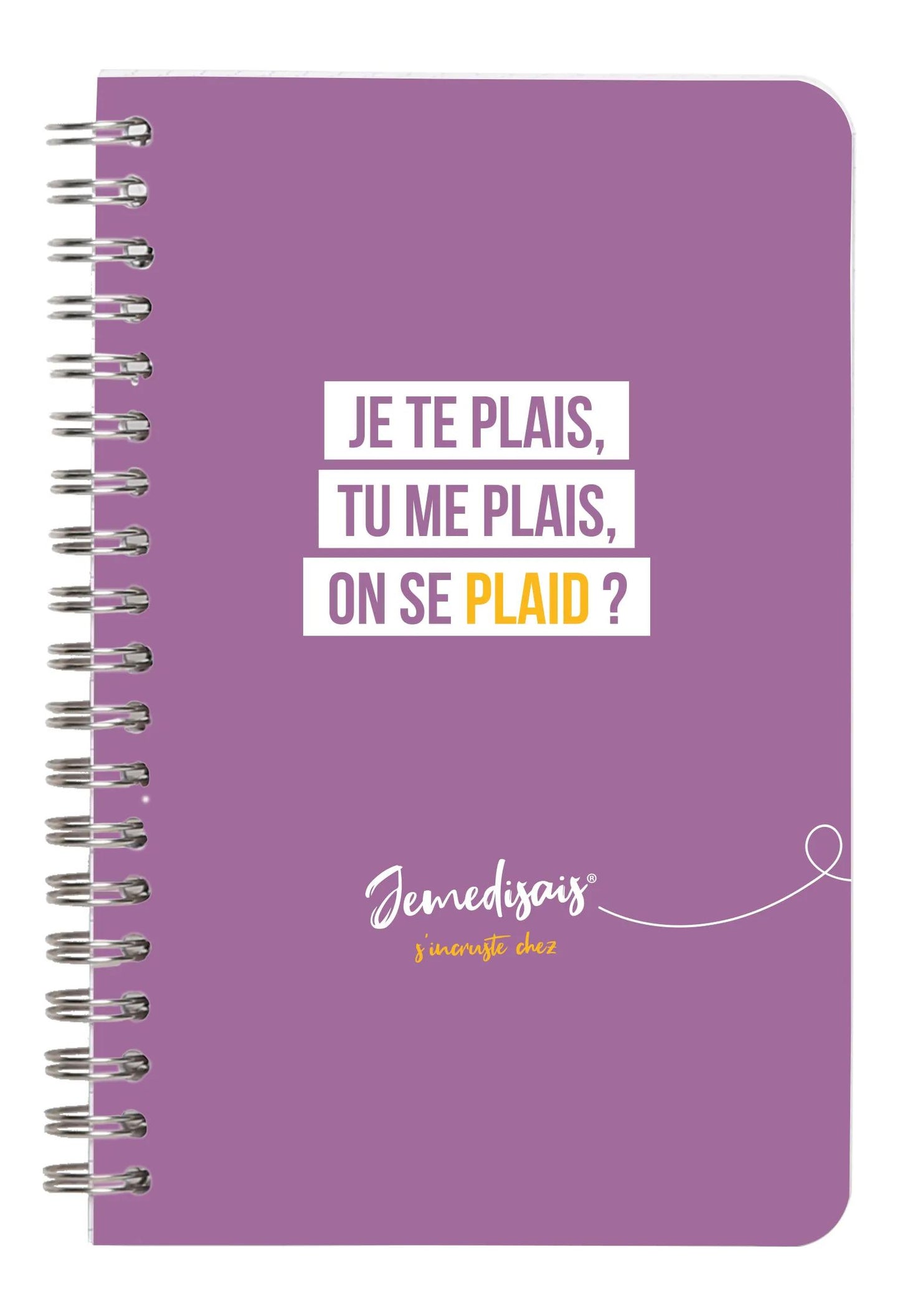 Jemedisais, Buch komplettes Bindemittel 11x17cm 100 Seiten, gefüttert, passend. - Mehrfarbig (Paket x8)
