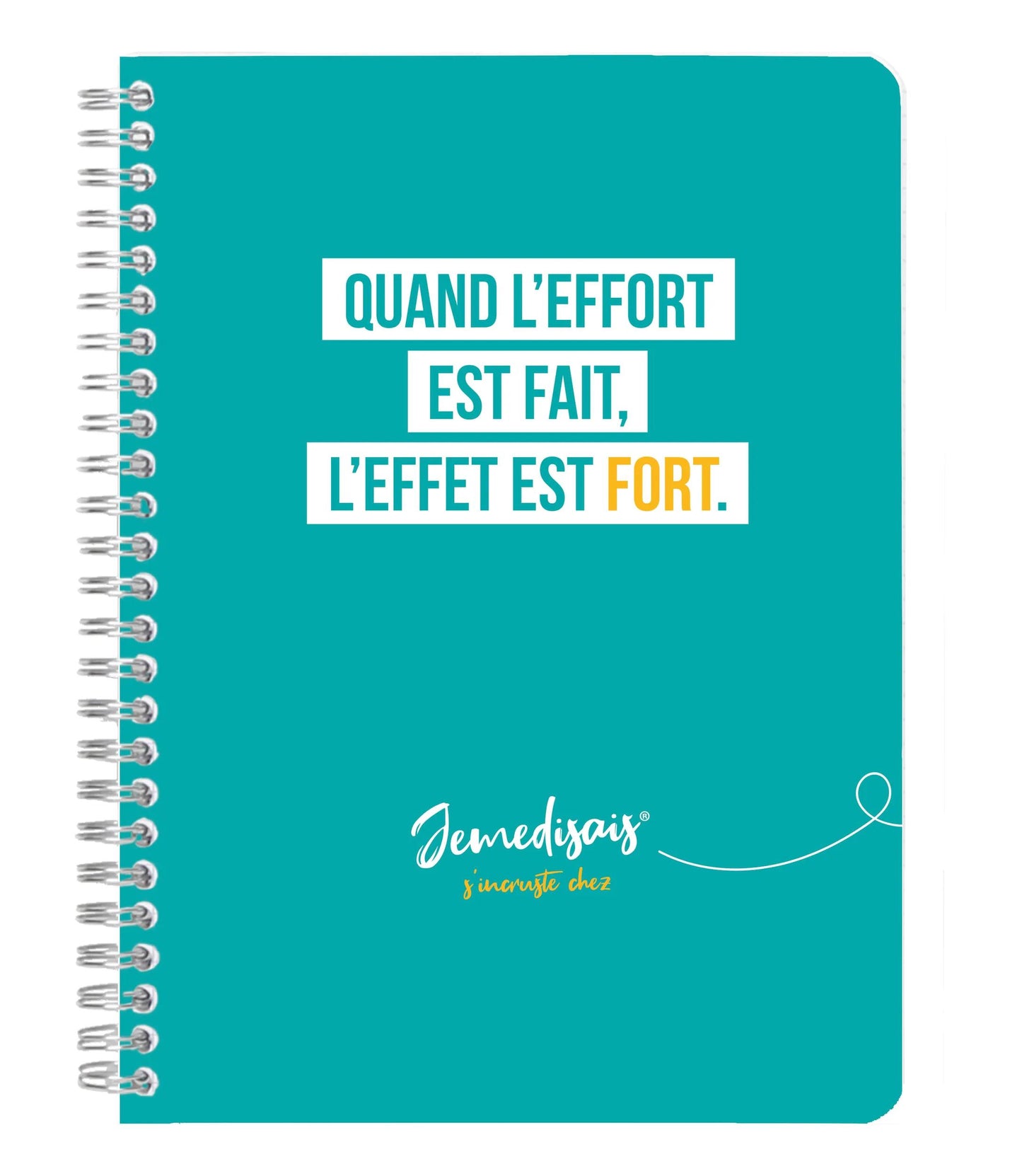 Jemedisais, A5 complete binder 14,8x21 cm, 148 pages, lined, matching. - Multicolor (Pack x4)