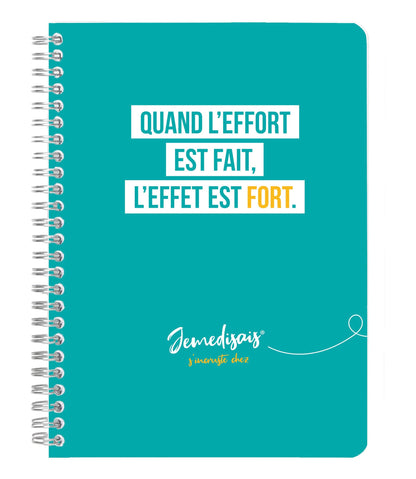 Jemedisais, A5 complete binder 14,8x21 cm, 148 pages, lined, matching. - Multicolor