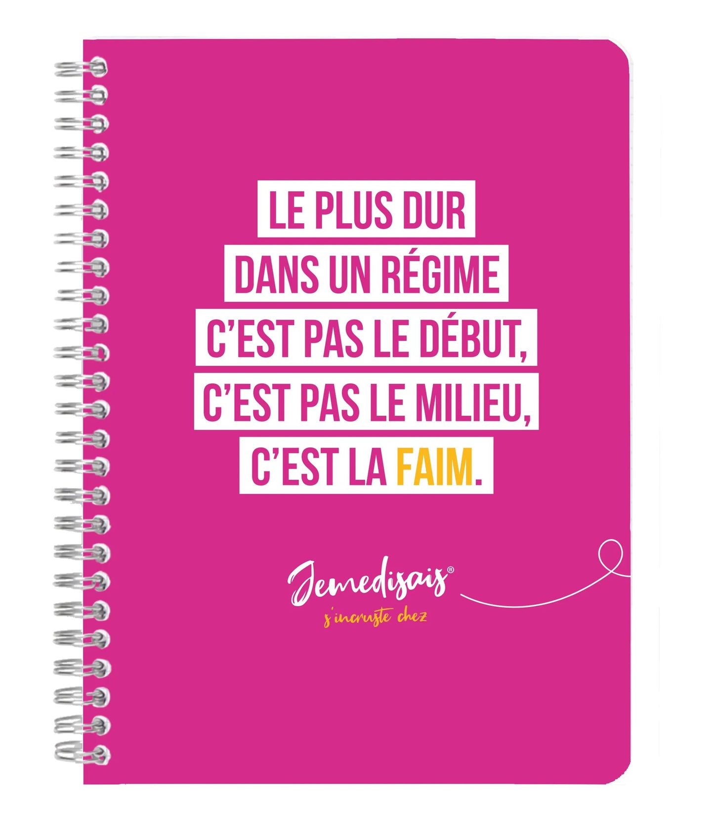 Jemedisais, A5 complete binder 14,8x21 cm, 148 pages, lined, matching. - Multicolor (Pack x4)