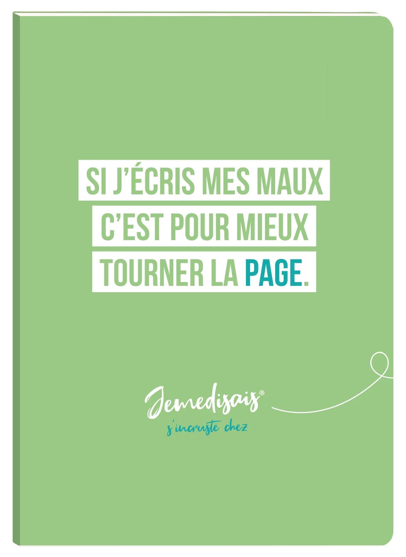 Jemedisais, Paperback A6 10.5x14.8 cm, 128 pagine, foderato, corrispondente. - Multicolore (Pacchetto x4)
