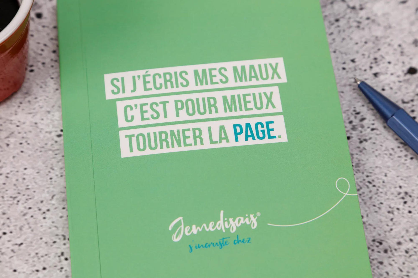 Jemedisais, Paperback A6 10.5x14.8 cm, 128 pagine, foderato, corrispondente. - Multicolore (Pacchetto x4)