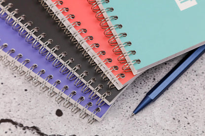 Jemedisais, Block integral binding header A5 14,8x21 cm, 160 pages, lineed, matching. - Multicolor