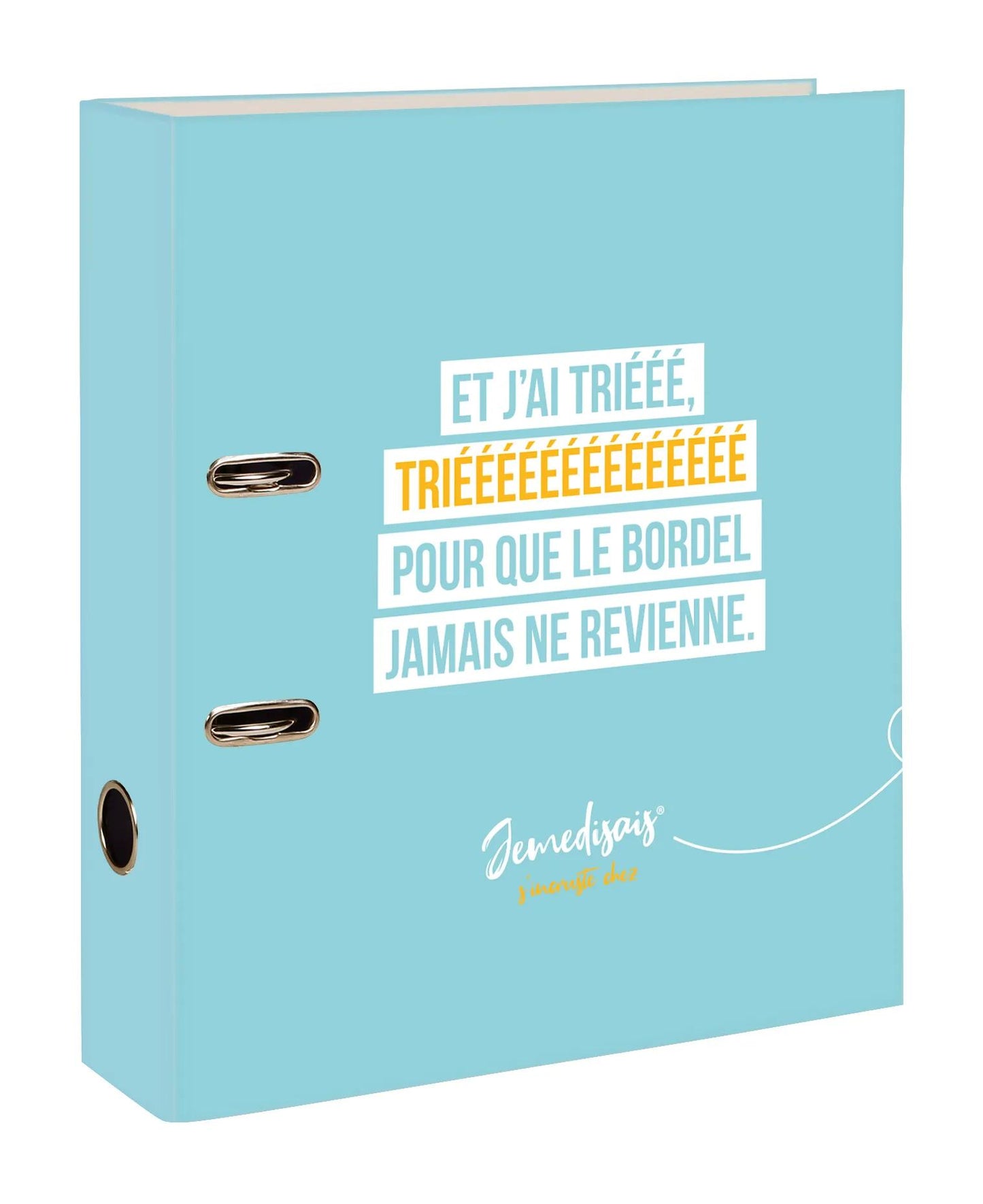 Jemedies, A4 leva legante posteriore 7cm, corrispondente. - Multicolore (Pacchetto x4)