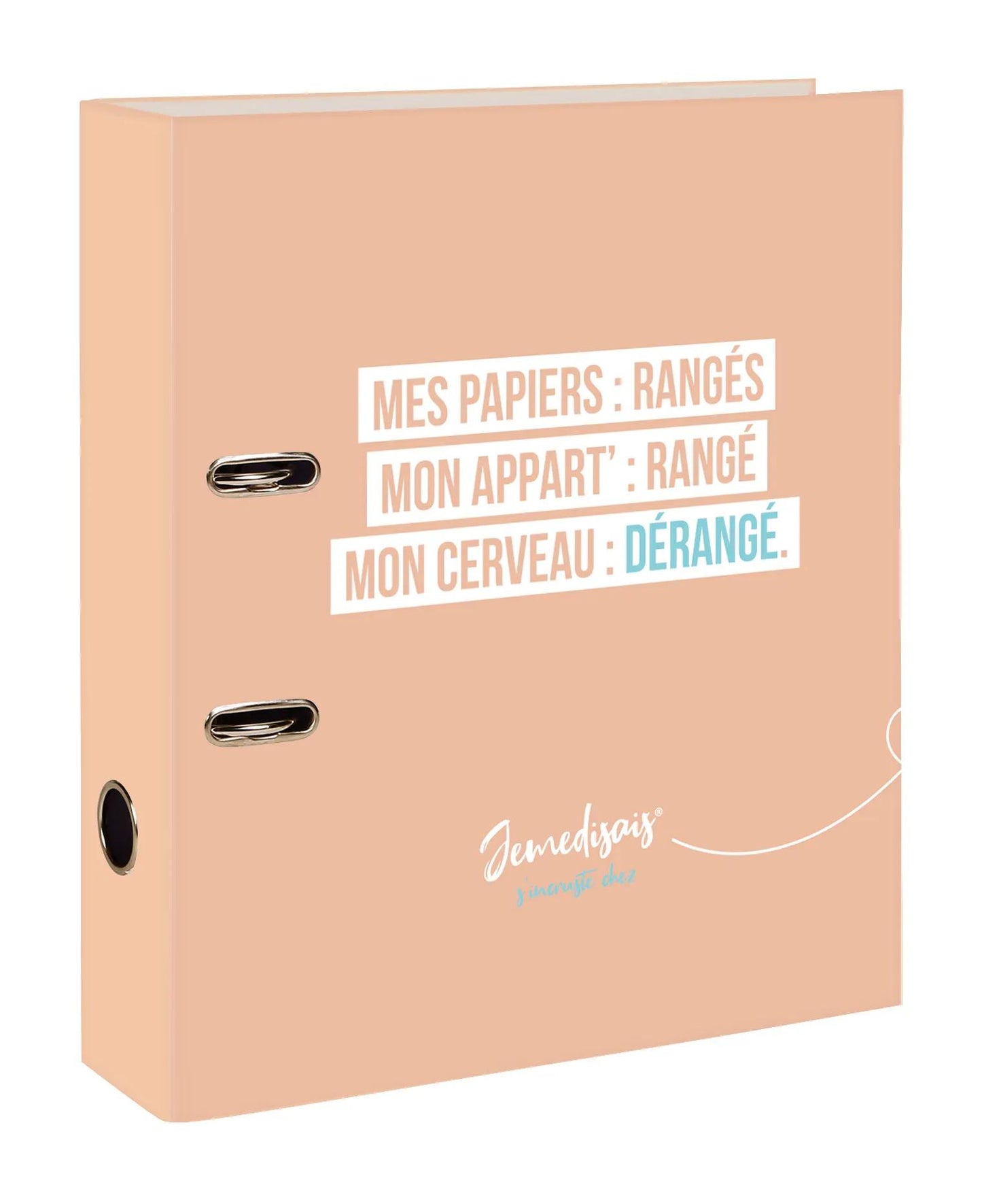 Jemedies, A4 leva legante posteriore 7cm, corrispondente. - Multicolore (Pacchetto x4)