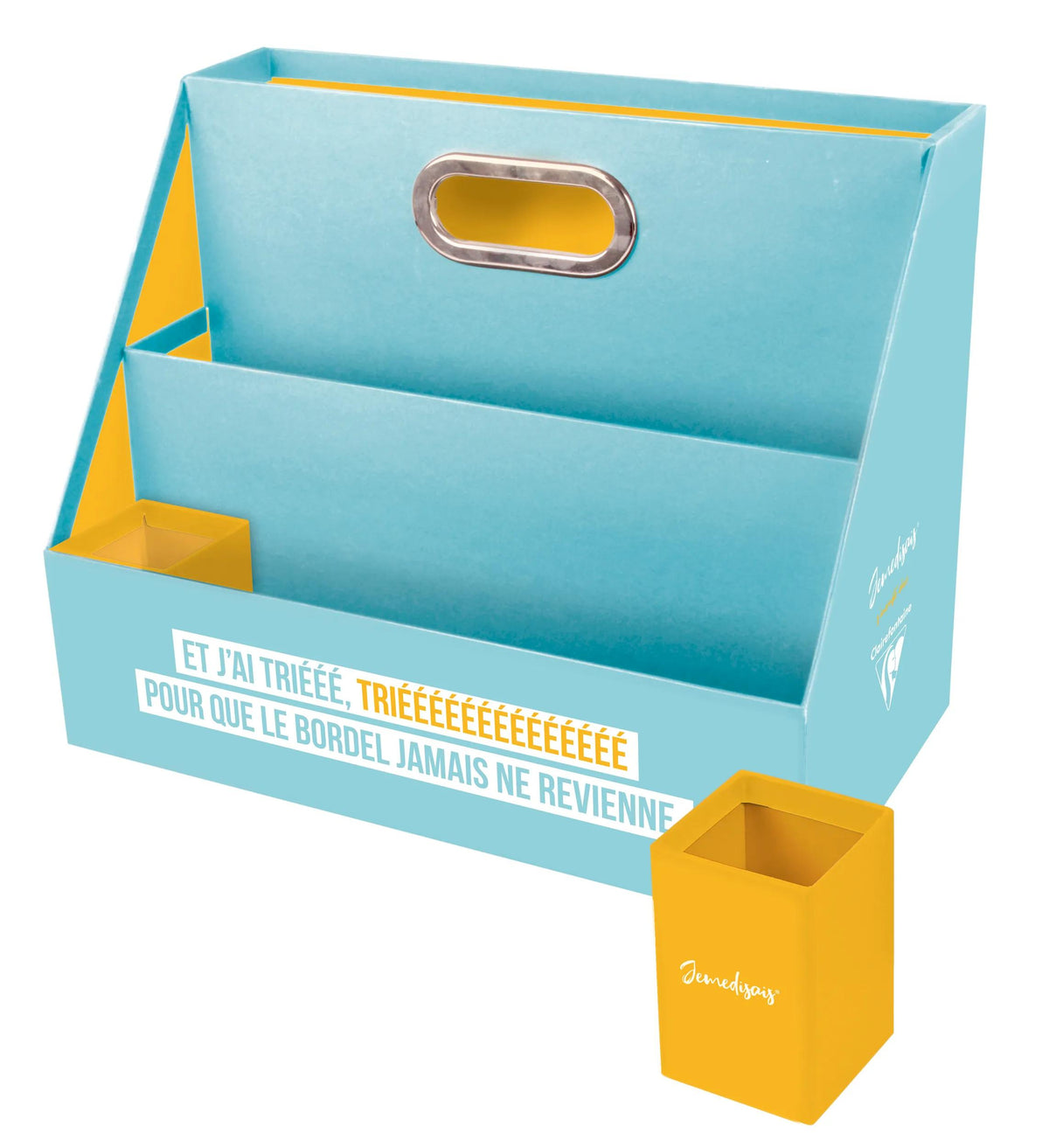 Jemedisais, Nomadic office organizer 35,5x20x28,5 cm - Multicolor