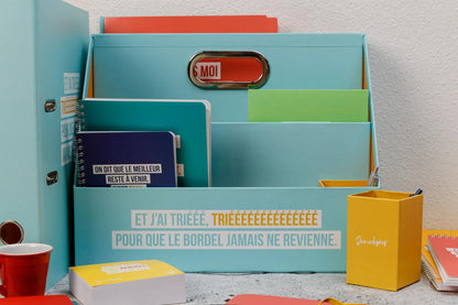Jemedisais, Nomadic office organizer 35,5x20x28,5 cm - Multicolor