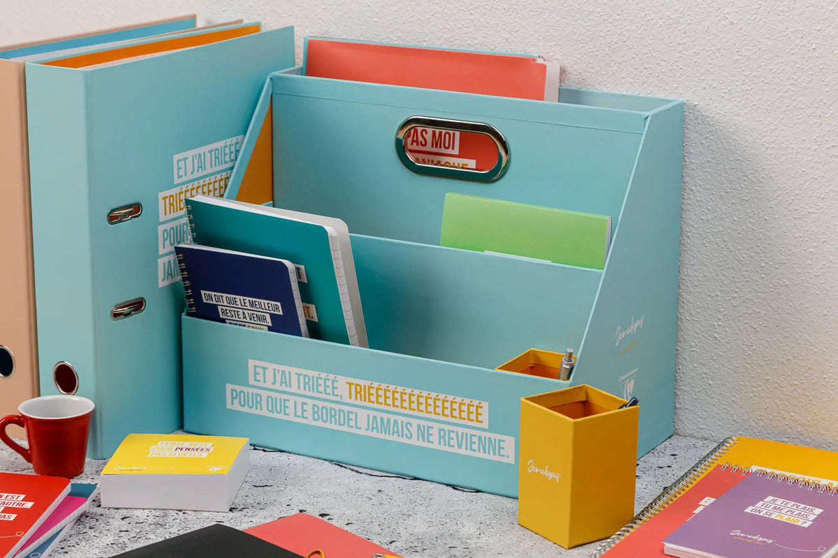 Jemedisais, Nomadic office organizer 35,5x20x28,5 cm - Multicolor