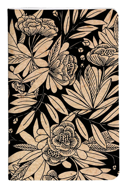 The white cherry, Sewn notebook thread 7.5x12 cm, 48 pages, plain, ass.