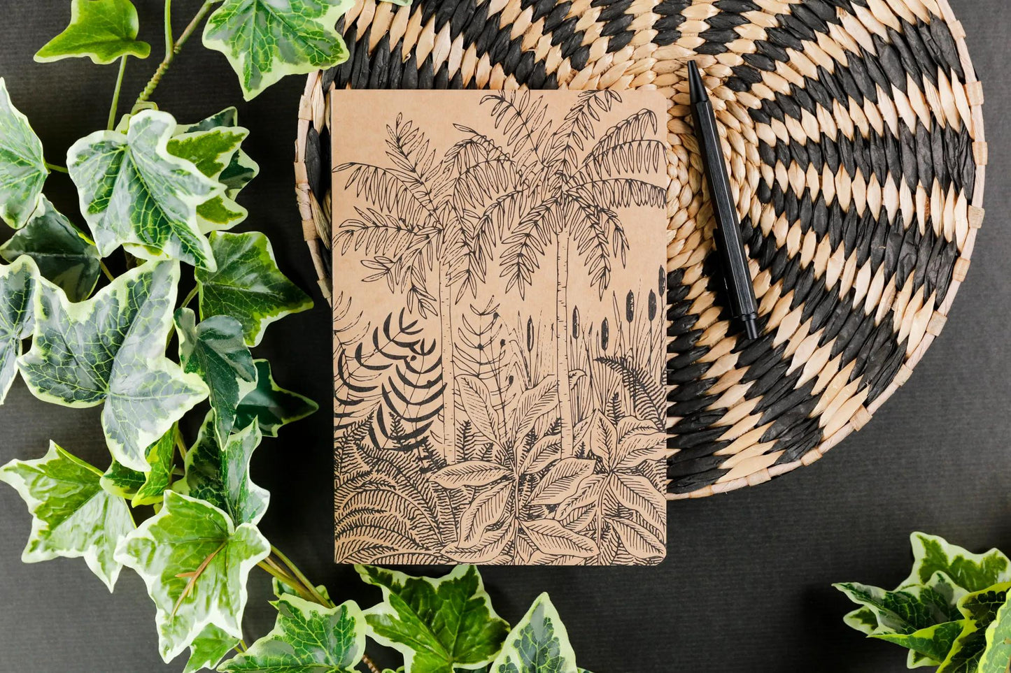 The white cherry tree, Sewn Book A5 thread 14,8x21 cm, 64 pages, lineed, ass. (Pack x9)